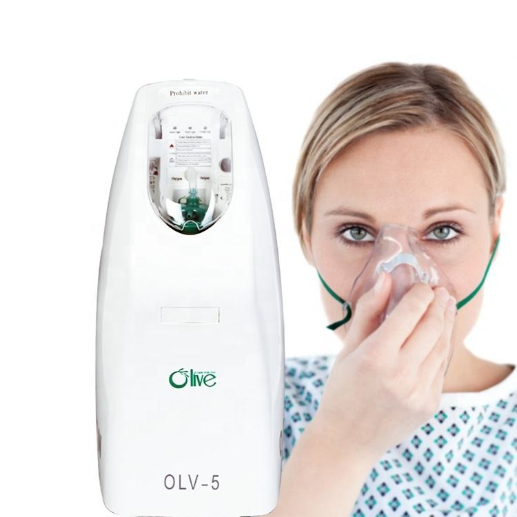 Made in China Mini Home Medical Portable Oxygen Concentrator with Battery 5 Liters